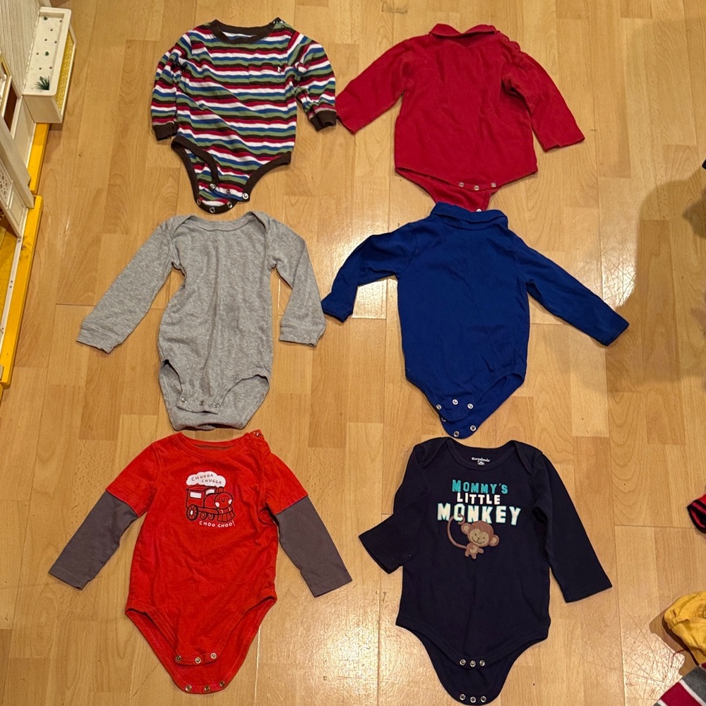 Long sleeve onesies size 18 month